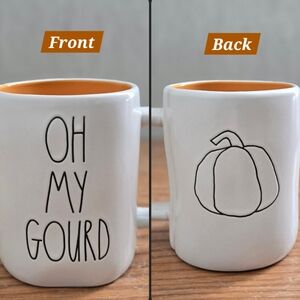 Rae Dunn Double Sided Mug For Fall